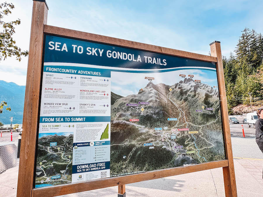 溫哥華Squamish 海天纜車 Sea to sky gondola